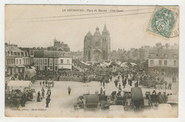 27 - Le Neubourg  -  Place Du Marché  -  Côté Ouest - Le Neubourg