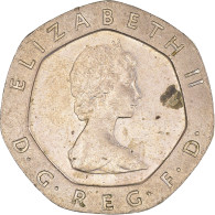 Monnaie, Grande-Bretagne, Elizabeth II, 20 Pence, 1982, TTB+, Cupro-nickel - 20 Pence