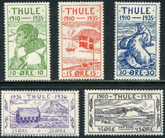 Groenlandia Thule 1/5 * Polo Norte. 1935 - Thulé