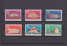 PANAMA - 1967 - * / MLH - MEXICO PREOLYMPICS - Yv. 438/9  PA 405/8    Mi. 974/9 - Panamá