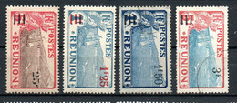 Col24 Colonies Réunion N° 103 à 106 Neuf X MH & Oblitéré  Cote 8,50€ - Used Stamps
