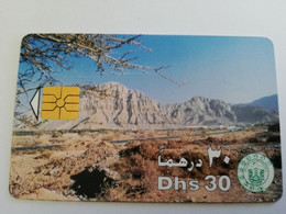 UNITED ARAB EMIRATES -ETISALAT- UAE E93  DHS 30  CHIPCARD Phonecard As Scan  FINE USED    ** 8996** - Emirats Arabes Unis