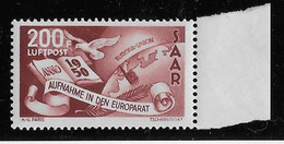 Sarre Poste Aérienne N°13 - Neuf ** Sans Charnière - TB - Unused Stamps