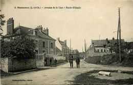 Monteaux * Avenue De La Gare , Route D'onzain - Blois