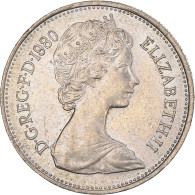 Monnaie, Grande-Bretagne, Elizabeth II, 5 New Pence, 1980, SUP, Cupro-nickel - 5 Pence & 5 New Pence