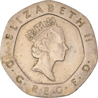 Monnaie, Grande-Bretagne, Elizabeth II, 20 Pence, 1995, TTB, Cupro-nickel - 20 Pence