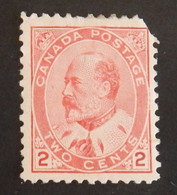 CANADA YT 79 NEUF**MNH "EDOUARD VII" ANNÉES 1903/1909 MANQUE UN COIN AU NORD EST - Unused Stamps