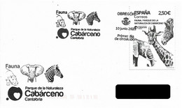 SPAIN. FDC. NATURE PARK CABARCENO. OBREGON. 2021 - FDC
