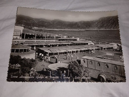 CARTOLINA TORRE ANNUNZIATA ( GOLFO DI NAPOLI ) TERME- LIDO AZZURRO- VIAGGIATA 1953 - Torre Annunziata