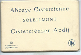 Gilly Ransart Abbaye Cistercienne Soleimont ( Carnet Complet De 10 Cartes Postales ) - Charleroi