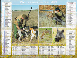 CALENDRIER 2021 CHASSE éditions Cartonnées Superbe - Big : 2001-...