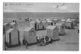Knokke Knocke Sur Mer Op Zee Les Cabines Nels 1907 - Knokke