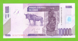 CONGO D.R. 10000 FRANCS 2020 P-103  UNC - República Democrática Del Congo & Zaire