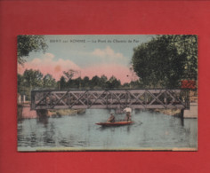 CPA - Bray Sur Somme - Le Pont De Chemin De Fer - Bray Sur Somme