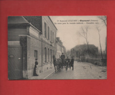 CPA -  Dr Raymond Léquibin à Oisemont -(Somme) - En Route Pour La Tournée Médical - Décembre 1905 - Oisemont