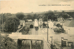 Montrichard * Vue Du Tunnel * Arrivée Train * Ligne Chemin De Fer Loir Et Cher * Gare - Montrichard