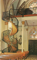 SANTA FE , NEW MEXICO - THE MIRACULOUS STAIRCASE AS IT SEEN IN OUR LADY OF LIGHT CHAPEL - Santa Fe