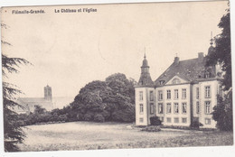 49468  Flemalle  Grande   Le  Chateau  Et L'église - Flémalle