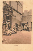 57 Ars Sur Moselle Cpa Folklore Jeunes Femmes Cachet 1920 - Ars Sur Moselle