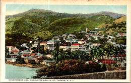 (2 G 42) Very Old - US  St Virgin Islands St Thomas - Government Hill - Jungferninseln, Amerik.