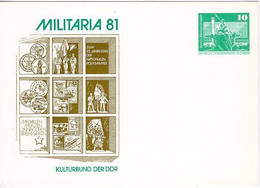 51316 - DDR - 1981 - 10Pfg. PGAKte "Militaria '81", Ungebraucht - Militares