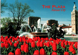 Missouri Kansas City Country Club Plaza J C Nichols Fountain & Giralda Tower 1995 - Kansas City – Missouri