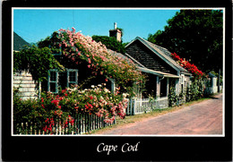Massachusetts Cape Cod Typical Rose Covered Cottage - Cape Cod