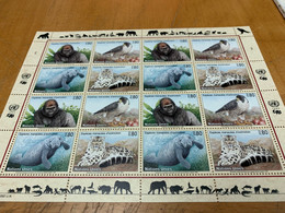 UN Stamp MNH Sheet Monkey Animals Tiger Eagle Birds - Ungebraucht