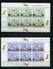 1969   Health Stamps Miniature Sheets Set Of 2  Cricket - Blocks & Sheetlets