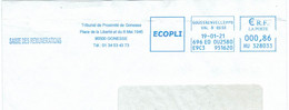 AFS Lohnpfändung Bezirksgericht De Gonesse 95500 2021 - Cartas & Documentos
