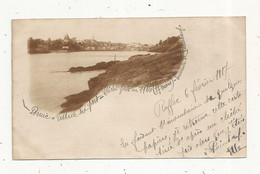 JC, Cp , Carte Photo , 44 ,PORNIC, Entrée Du Port , 1916 ,écrite - Pornic