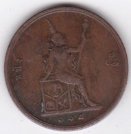Thailande . 1 Att CS 115 (1896). Rama V . Bronze . Y# 22 - Tailandia