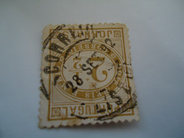 PORTUGAL USED OLD STAMPS POSTMARK 1892 - Altri & Non Classificati