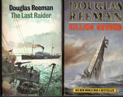 2  Romans Douglas Reeman Killing Ground  ( 1942 ) & The Last Raider ( 1917 ) - Wars Involving US