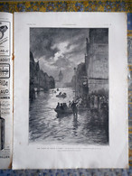 L' ILLUSTRATION 05/02 1910 PARIS INONDATIONS 15 PAGES EDOUARD ROD - L'Illustration