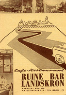 RUINE BAR LANDSKRON - Café Restaurant - Carte Et Dépliant - Ruine Landskron Am Ossiachersee Kärnten, Austria - Other