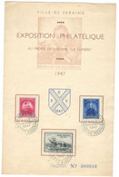 COB  748/750 Exposition Philatélique - Oblitération Premier Jour - Souvenir Cards