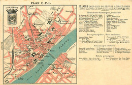 Blois * CPA * Plan C.P.I. - Blois