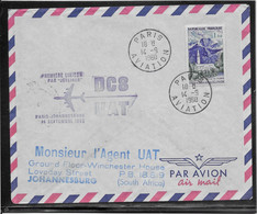 France 1er Vols - Enveloppe - TB - Eerste Vluchten