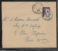 Algérie - EA - Saint Eugène - Lettre - Algeria (1962-...)