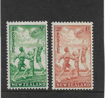 NEW ZEALAND 1940 HEALTH SET SG 626/627 MOUNTED MINT Cat £18 - Ungebraucht