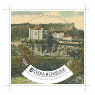 Czech Rep. / My Own Stamps (2020) 1011: City Plzen (1295-2020) - Pilsen (1906) Summer House Of Prince Lobkovic - Nuovi