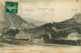 Briançon * Vue Sur La Gare * Ligne Chemin De Fer - Briancon