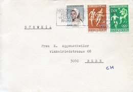 Luxemburg Brief Uit 1968 Met 3 Zegels (5149) - Lettres & Documents