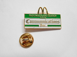 Beau Pin's En Relief , McDonald's , McDo , McDonaldland Edition , Communications Inc. - McDonald's