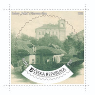 Czech Rep. / My Own Stamps (2020) 1017: City Plzen (1295-2020) - Pilsen (1900) Fisher's Villa And "Hell Buildings" - Unused Stamps