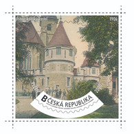 Czech Rep. / My Own Stamps (2020) 1023: City Plzen (1295-2020) - Pilsen (1906) Franciscan Church - Nuovi