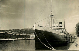 Cette * Sète * Le Navire Gouverneur Général Lépine , Actuellement Bateau école * Sur Les Quais - Sete (Cette)