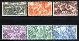 Cote Des Somalis PA 1946 Yvert 14 / 19 ** TB Bord De Feuille - Unused Stamps