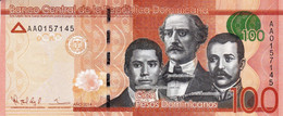 Dominican Republic 100 Pesos 2014 UNC P-190 "free Shipping Via Registered Air Mail" - Dominicaine